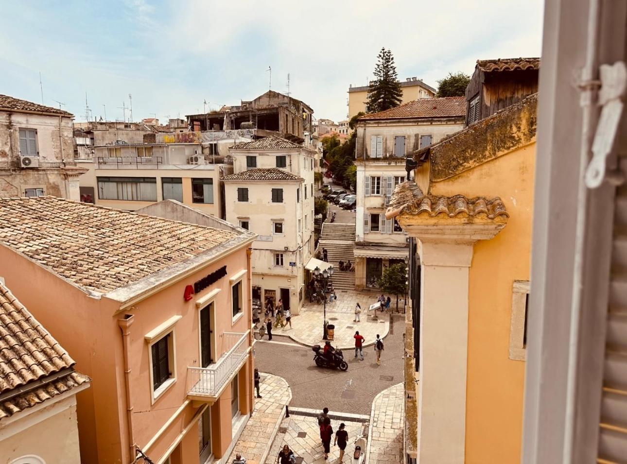 Apartamento Semeli Old Town Corfu Retreat With Amazing Views Exterior foto